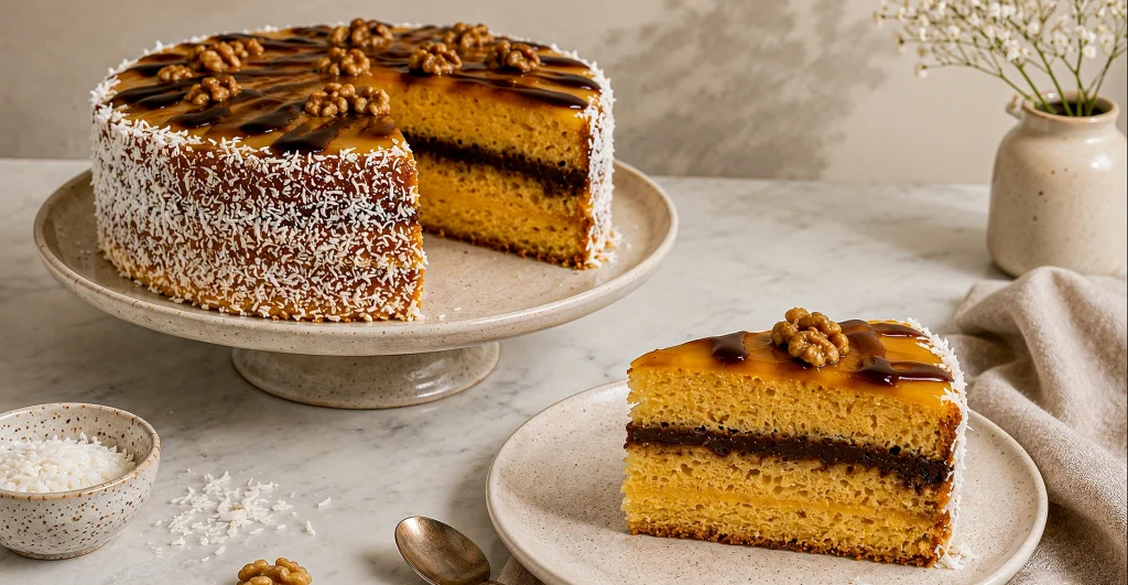 Tarta Yema y Nueces, Clásicas de Gourmand Desserts